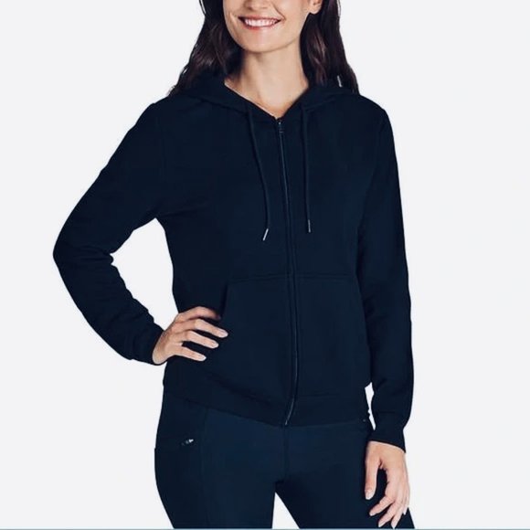 EDDIE BAUER Full-Zip Hoodie Supersoft Knit Size Large - Picture 5 of 8